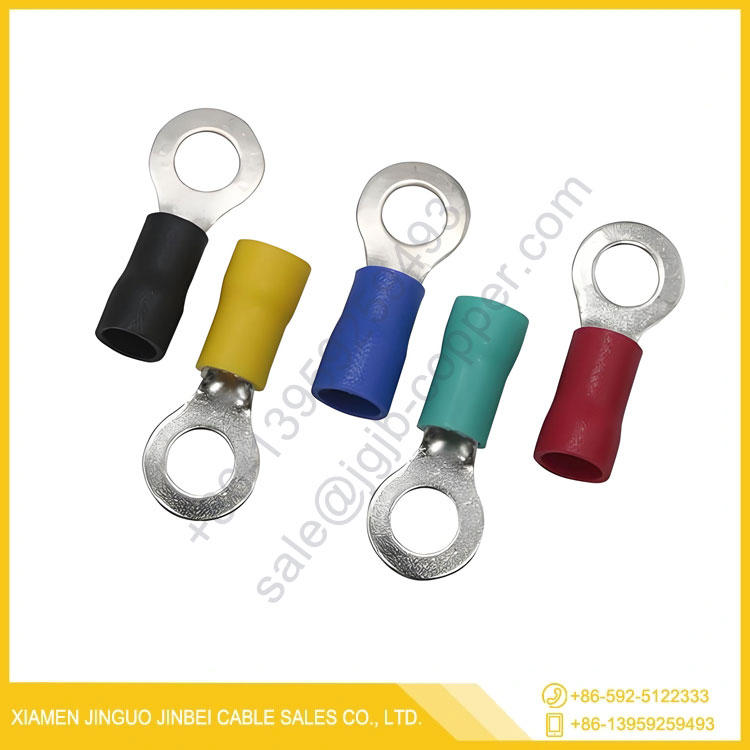 Terminale dell'anello isolato in PVC